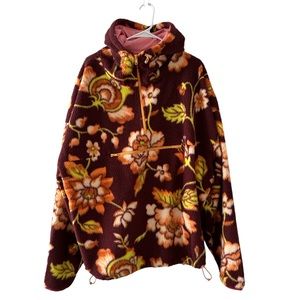 Urban Outfitters Without Walls Floral Fleece Hoodie
